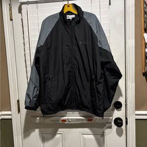 Champion Men's Black and Gray Jacket